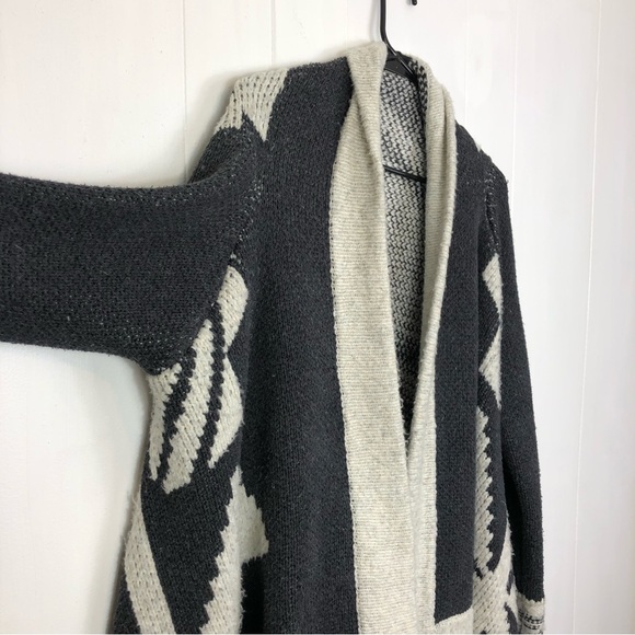 Line The Label Jacquard Open Sweater Sz M - Picture 2 of 12